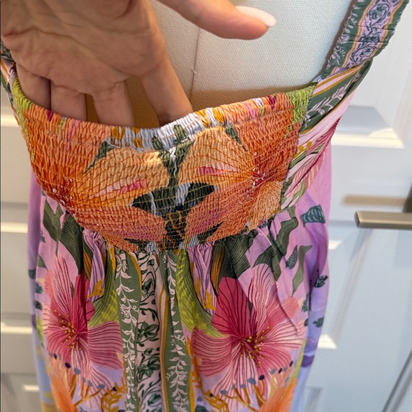 FARM Rio Floral Maralina Long Dress Size M - Picture 9 of 10